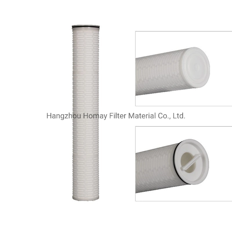 High Performance PP Media 40&quot; High Flow Pleated Industrial Filter Cartridge