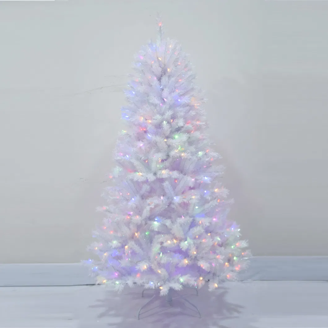 20 Years Factory Wholesale 180cm/210cm Artificial White PVC Christmas Tree