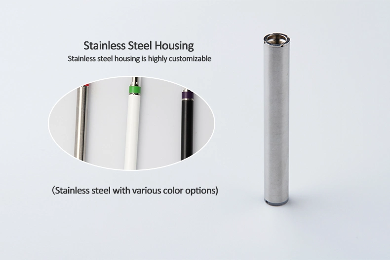 Vape Pen Cartridge Battery 350mAh Rechargeable Airflow Activated Buttonless 510 Atomizer Vaporizer Slim Mod 100% High Performance