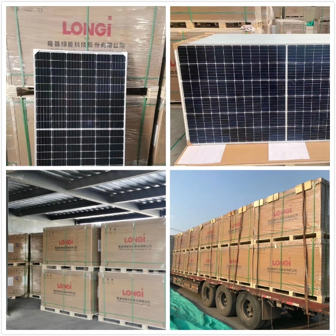 China Agriculture Pallets 2094*1038*35mm Module Longi Solar Hi-Mo5 M10 Lr5-72hbd-540