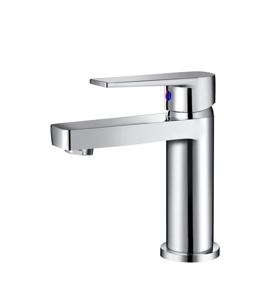 Wholesale Chrome Hot Cold Water Basin Faucet Mixer Bathroom Sink Faucet
