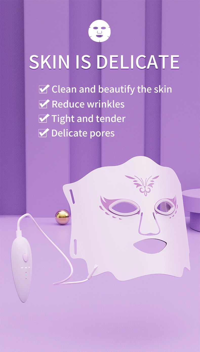 Manufacturer Wholesale LED Photon Light Therapy Machines Home Use Facial Beauty Mask
