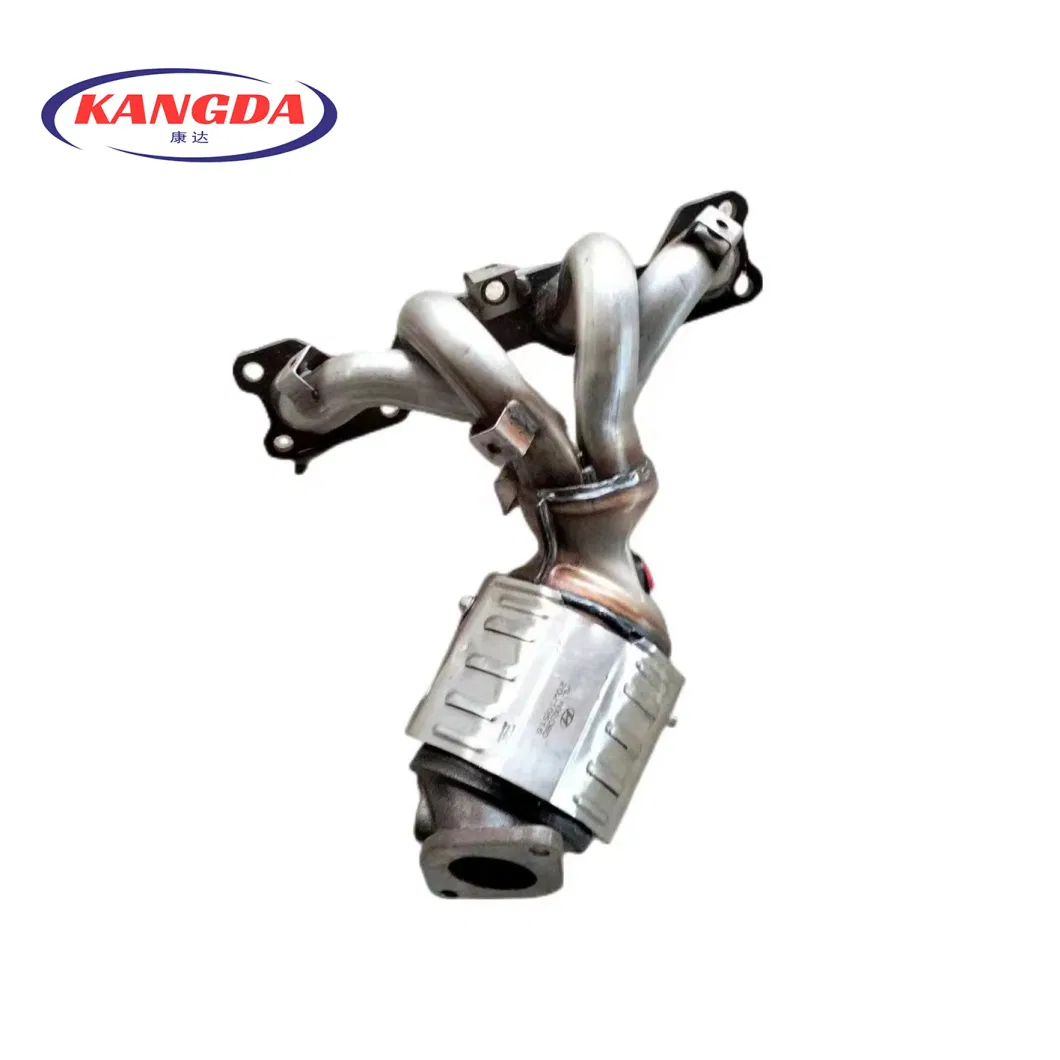 Factory Direct Supply Three-Way Catalytic Converter Exhaust Front Section for Iveco Turin