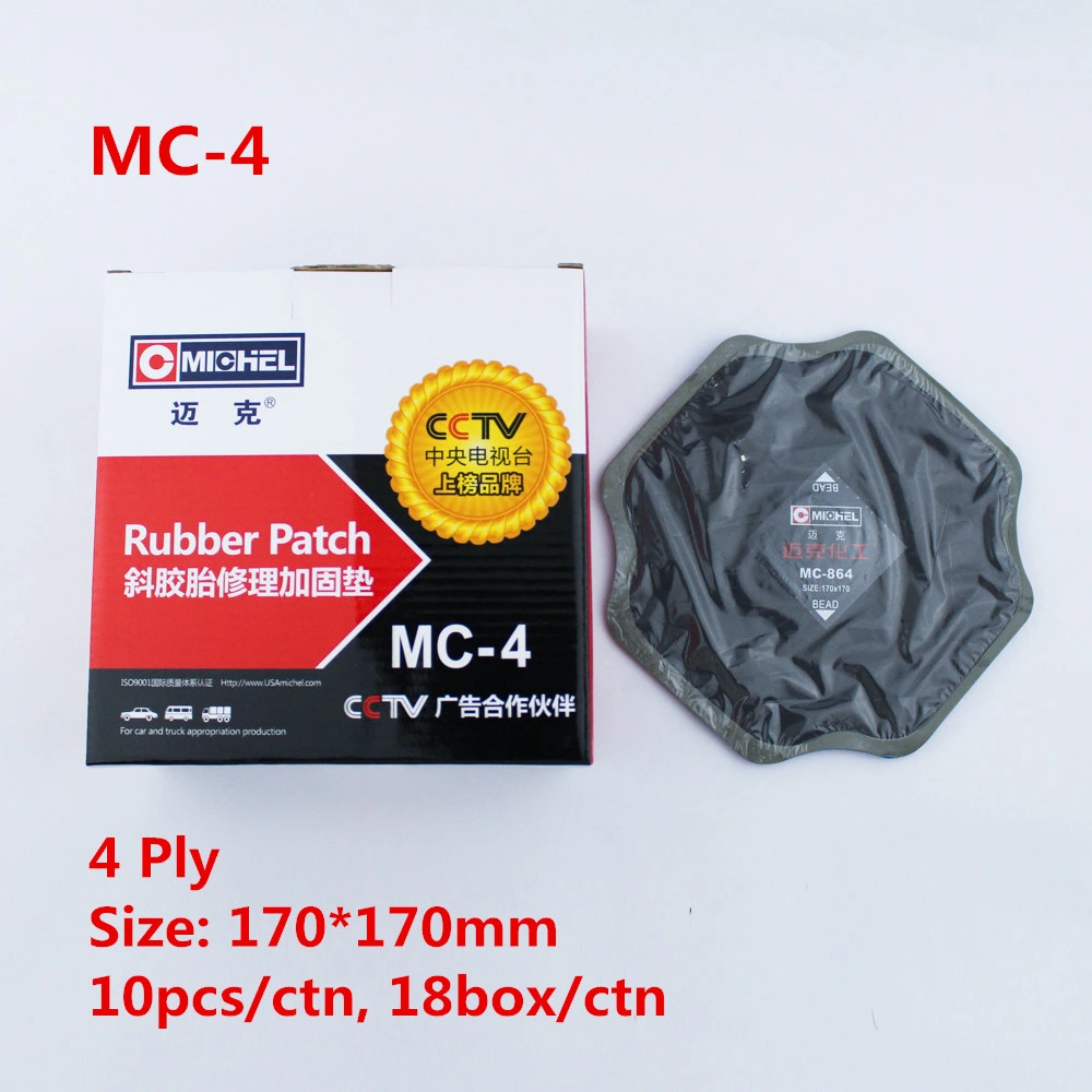 Black Truck Small MOQ Repair Rubber for Car Cross Ply Tire Patch