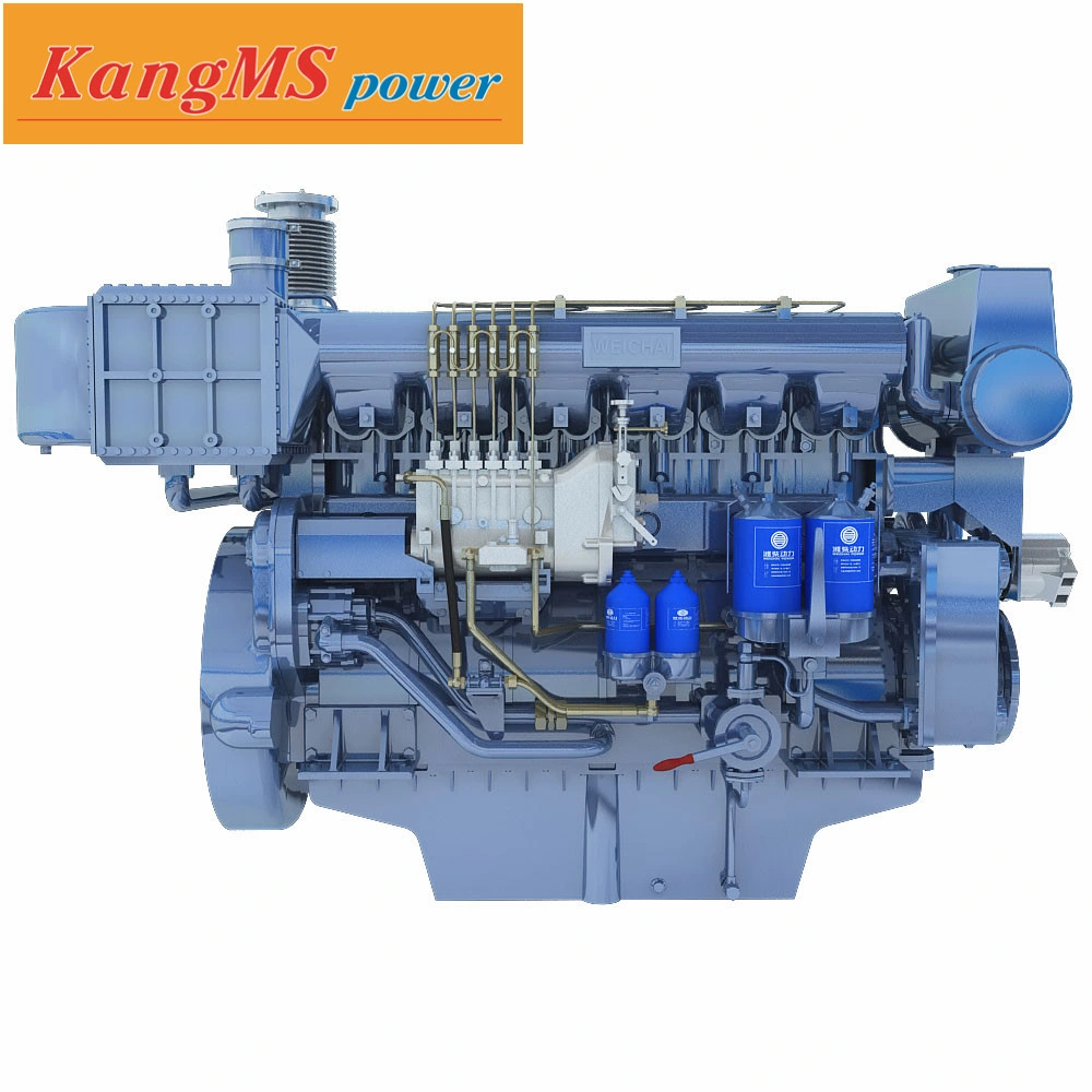 Weichai Diesel Marine Engine 480HP 1200rpm Ship Engine Is Sold in Bangladesh India