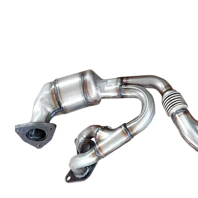 China Manufacture Exhaust Manifold Ceramic Honeycomb Euro3-5 Catalytic Converter for Subaru Outback 2.5 Front 2015