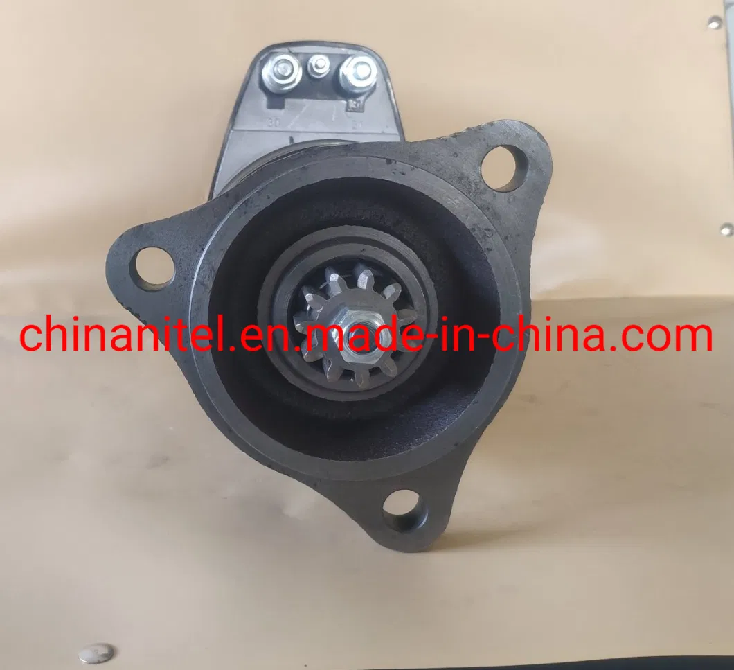 Nitai Automatic Starter Motor Manufacturers Gear Starter Motor China 24V 6.6kw 0001417006 Truck Starter Motor for Iveco Laverda
