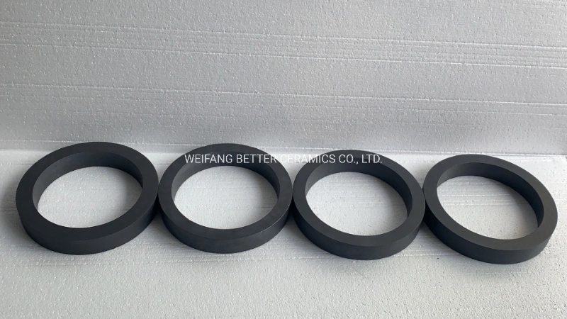 sisic silicon carbide ceramics ring with good wear resistance used to hydrocyclone