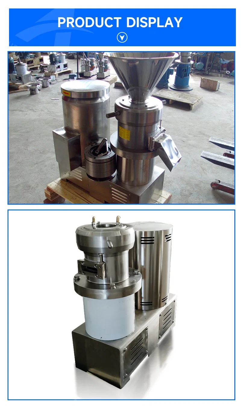 High Capacity Stainless Steel Colloid Mill Peanut Butter