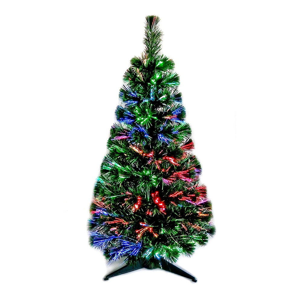 Factory Wholesale Small Artificial Christmas Trees 36&prime;&prime; Classic Fiber Optic Tree