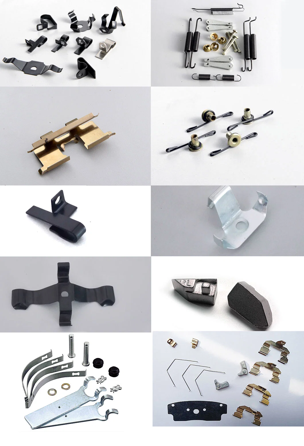 OEM Manufacturer of Metal Machining Brake Pad Stamping Parts Repair Kits D1453