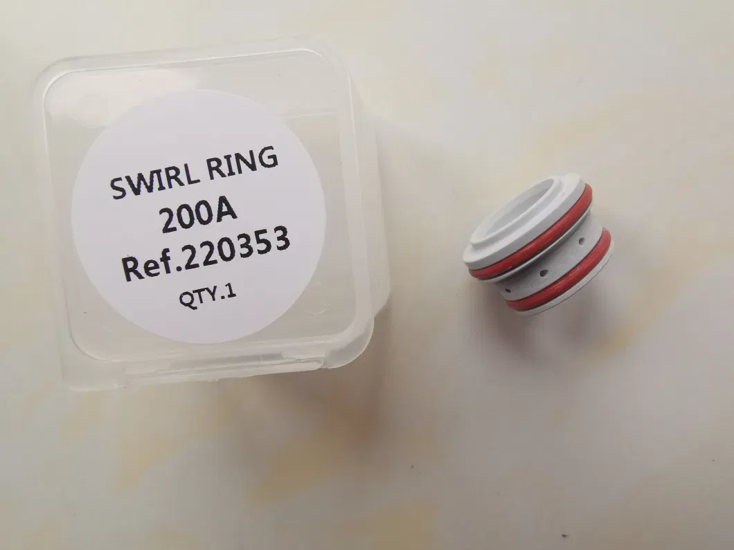China Manufacturer Plasma Consumables 220553 220180 220353 Swirl Ring for Hpr and Hpr Xd Power Sources