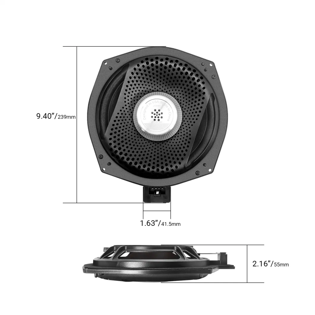 Edge Rbmw-W8 Car Specific 9&rdquor; (200mm) Subwoofer for BMW