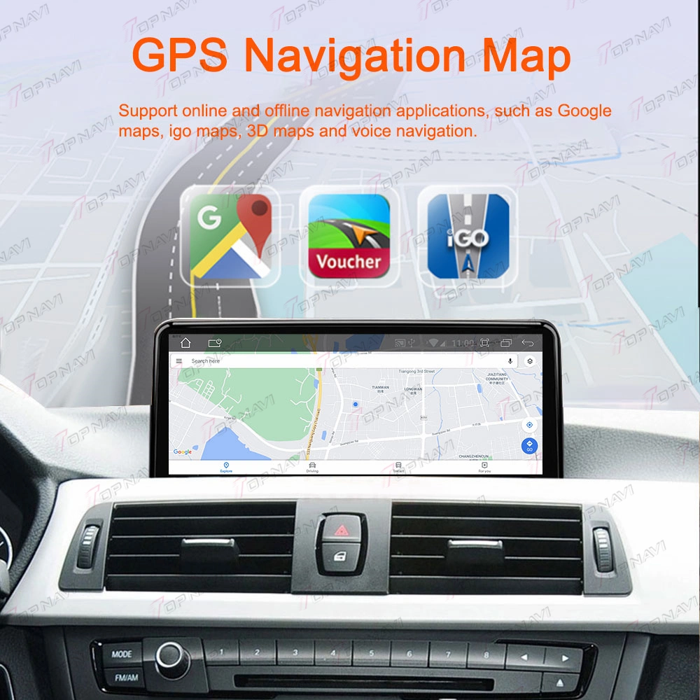 12.3&quot; Car GPS Navigation Player for BMW X1 X2 F48 2018-2020 Evo