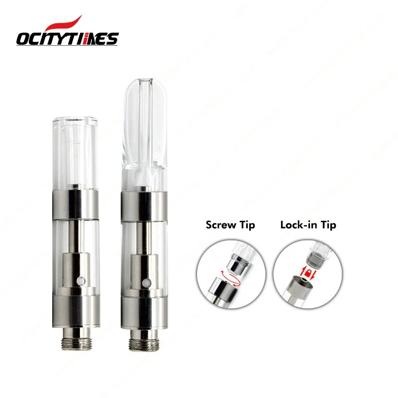 High Cost Performance Safety Plastic Empty 0.5ml 1ml Disposable 510 Vape Cartridges for D8 Oil