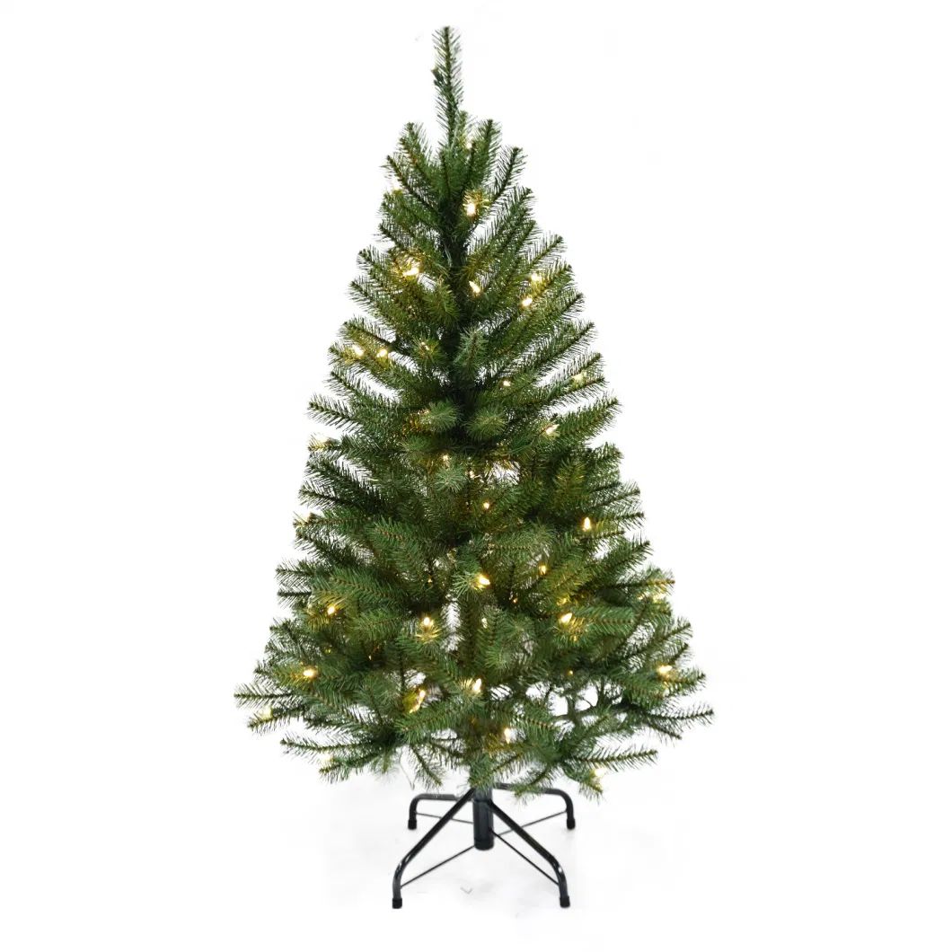 Factory Christmas Decoration 3FT Artificial Canadian Fir Grande Tree Small Faux PVC Green Christmas Tree