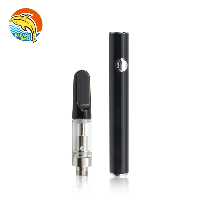 OEM/ODM Factory Wholesale 510 Ceramic Coil 1ml Ceramic Tip Vape Pen Cartridge in Gold