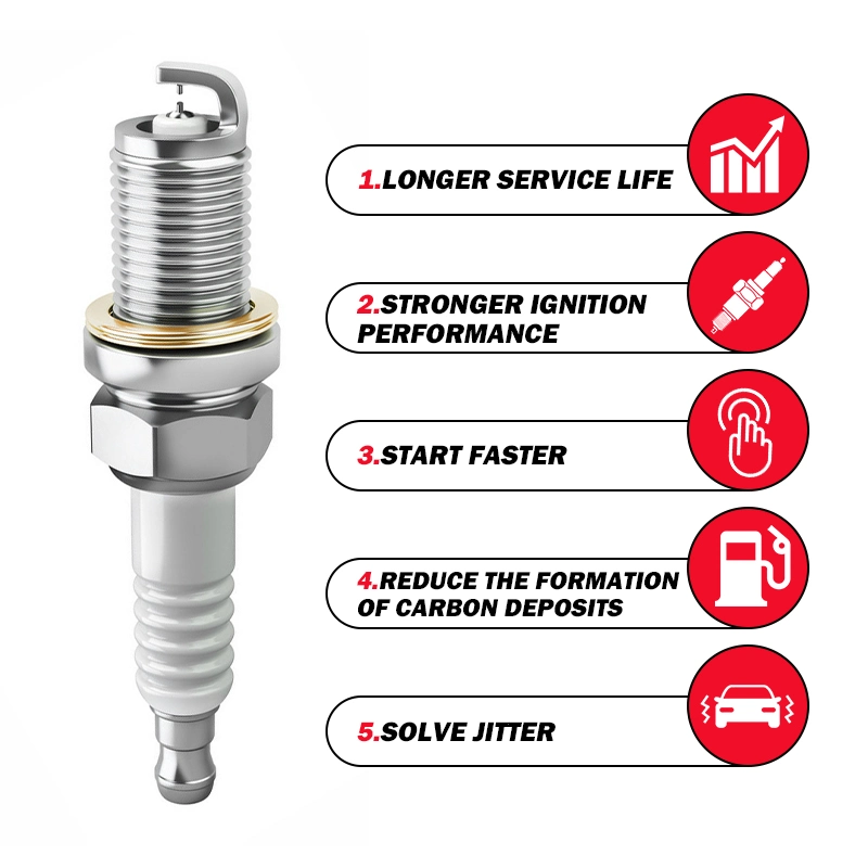 Al Lamp Factory Wholesale Auto Parts Car Iridium Spark Plug 18846-11070 22401-ED815 Sp411 Bkr6e-11 2756 for Toyota Honda Nissan Mazda Hyundai KIA Ford Chevrolet