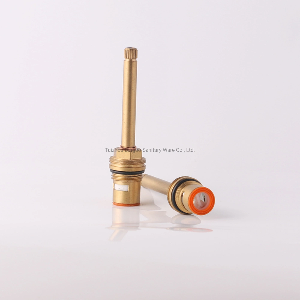 Replacement Brass Ceramic Stem Disc Cartridge Faucet Valve for Bathroom Kitchen Tap