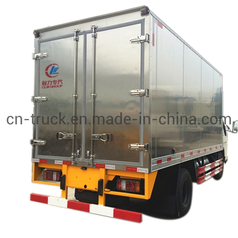 China New Jmc 3t 4ton Refrigerated Van Freezer Van Reefer Truck