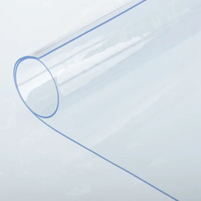 Super Clear PVC Foil Roll 1.4m Width PVC Transparent Film 0.2mm 0.3mm for Tents Window Screen