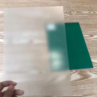 Manufacturer PVC Frosted Glossy White Clear Transparent Rigid Sheet