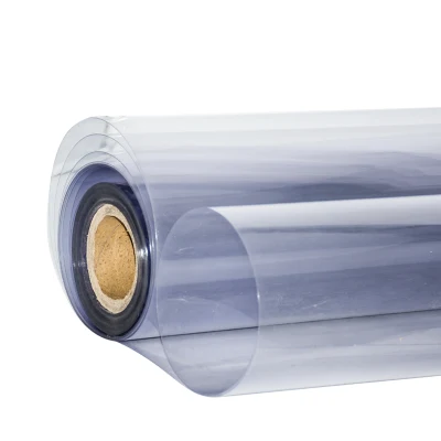 Transparent Thermoformable Plastic PVC Film Roll for Folding Box
