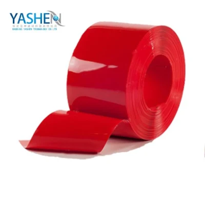 0.5-10mm Thickness Welding Workshop Colorful Soft Red Opaque PVC Curtain