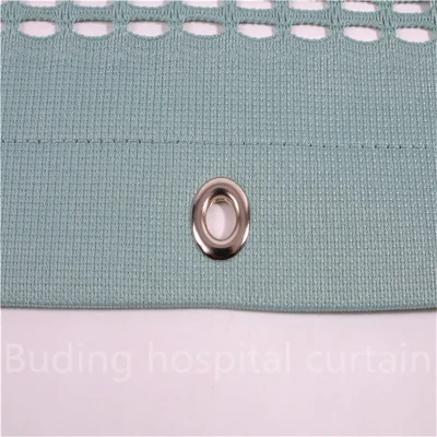Factory RoHS-Certified Inherently Fire Resistant Hospital Bed Partition Curtain