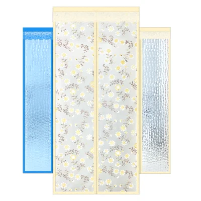 Summer Air Conditioner Magnetic EVA Plastic Insulated Door Curtain
