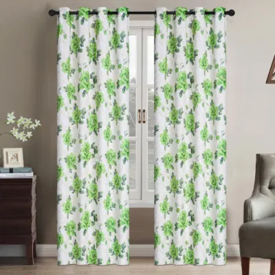  Fire Retardant Hotel Curtains 100% Blackout Window Curtains for The Living Room