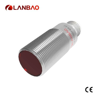  Lanbao Metal 20m Photoelectric Proximity Sensor Through Beam Infrared LED CE