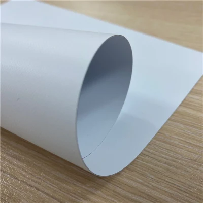 Durable 450GSM/510GSM/540GSM PVC Roller Blinds Blockout Window Curtain Fabric Material