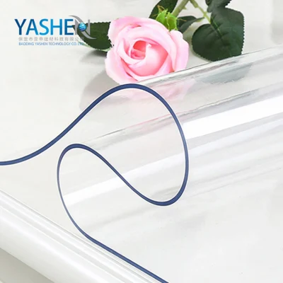 Customized Flexible Thin Transparent Plastic Film Soft PVC Sheet for Tablecloth