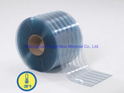 Yingyi Plastic Super Clear PVC Soft Film Transparent Vinyl Flexible Touch Frosted Roll Plastic Sheet for PVC Strip Curtain