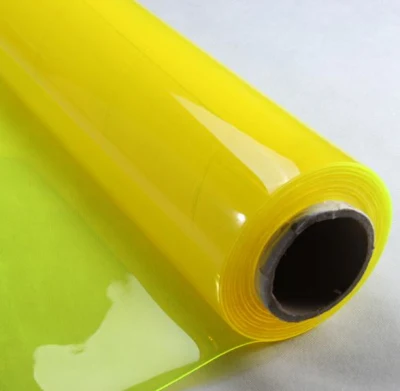 Transparent Colored Plastic Sheet PVC