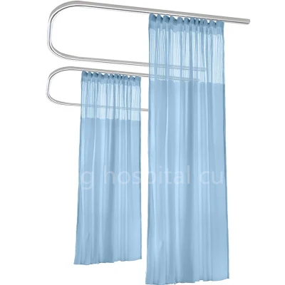 Fade-Free High Performance Inherent Fire Resistant Clinic Hospital Bed Screen Curtain
