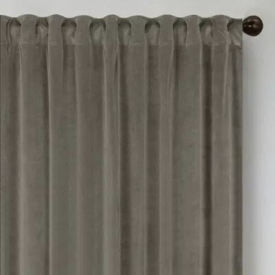 Bindi Fashion Flame Retardant Insulated Thermal Soundproof Luxury Gray Home Velvet Blackout Curtain for The Living Room