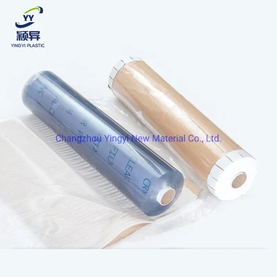 Plastic Supply Custom Christmas Design Flexible Color Soft Glass Super Clear Transparent Film PVC Soft Sheet Roll