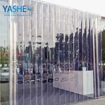 Latest Design Transparent Soft Crystal Clear PVC Strip Curtains