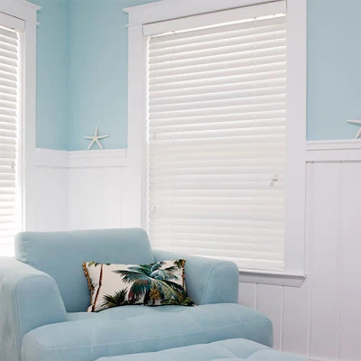 New Design PVC Faux Wood Mini Venetian Blinds as Window Curtains