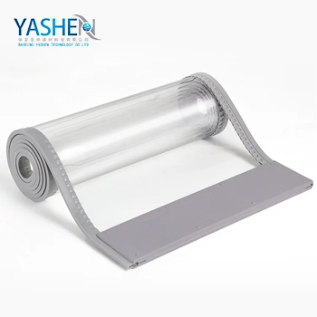 2mm Auto-Close Transparent Clear Plastic Magnetic PVC Strip Curtain Plastic Sheet Doors