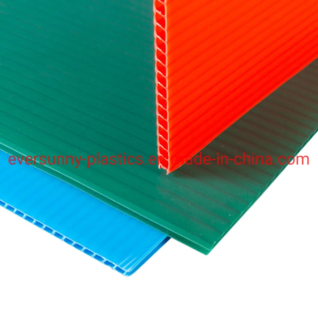 White PP Plastic Corrugated Hollow Polyphenylene Correx Conflute Coroplast Chloroplast Cast Extruded Acrylic PS PVC PP Paper Forex Foam Pet APET Rigid ABS Sheet