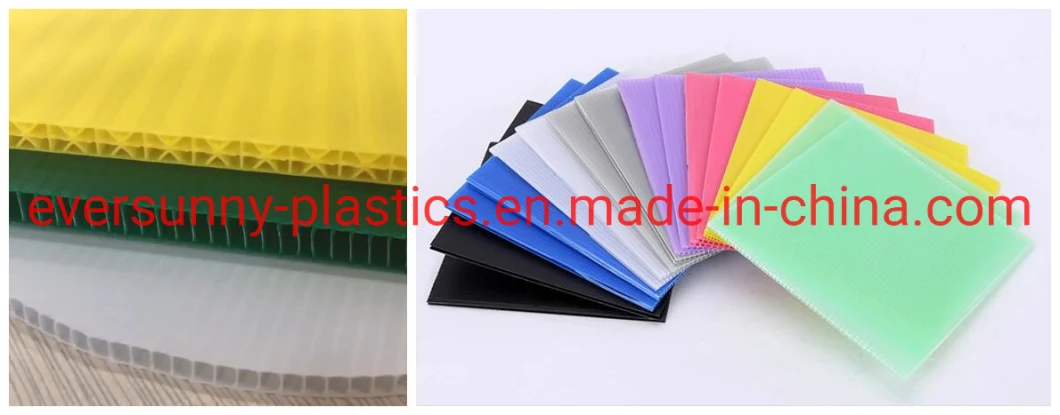 White PP Plastic Corrugated Hollow Polyphenylene Correx Conflute Coroplast Chloroplast Cast Extruded Acrylic PS PVC PP Paper Forex Foam Pet APET Rigid ABS Sheet