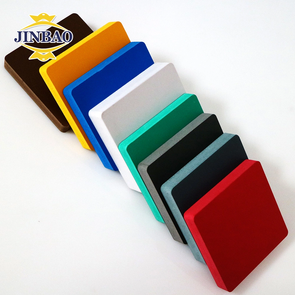 Jinbao 4&prime;x8&prime; 3mm 2mm 20mm Printing Colored Thick Transparent Rigid Foam Board High Density Foam PVC