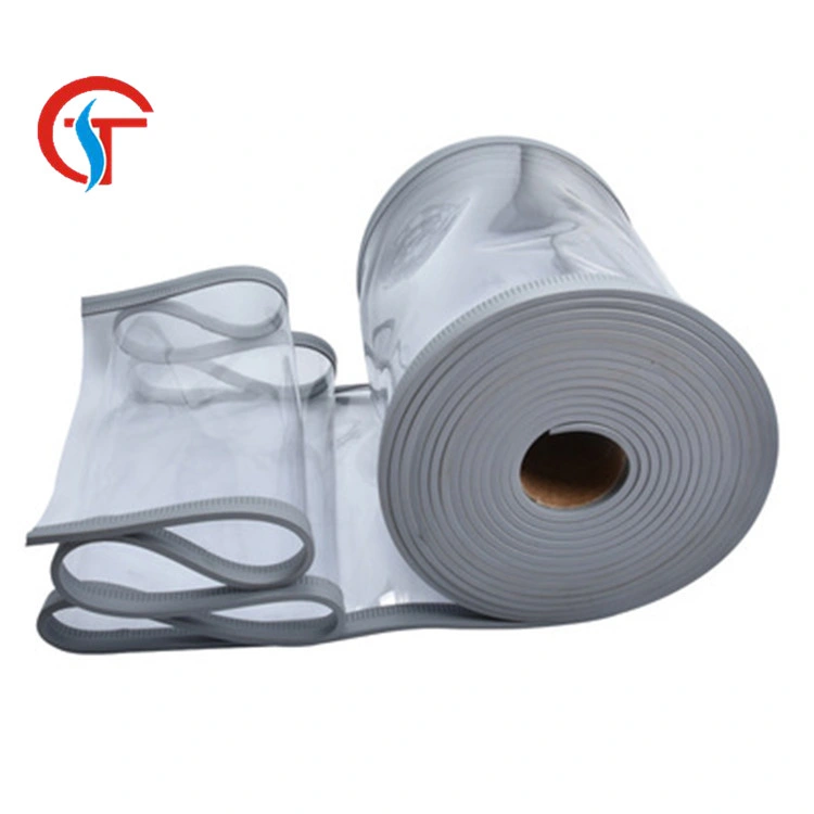 Magnet Strip Hand-Free Soft PVC Cold Storage Usage Curtain