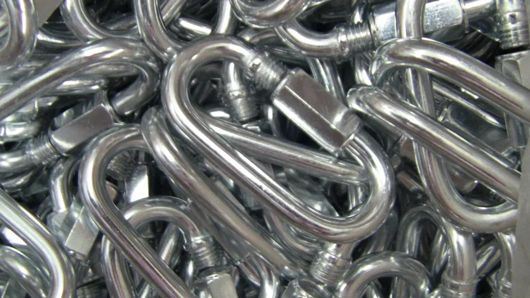 Galvanized No Ring Track Type Snap Hook