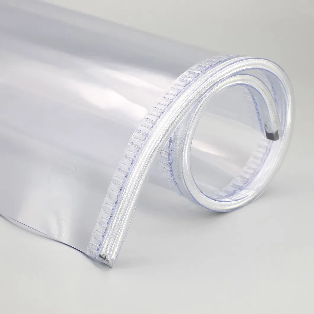 Transparent Supermarket Magnetic PVC Strip Curtain