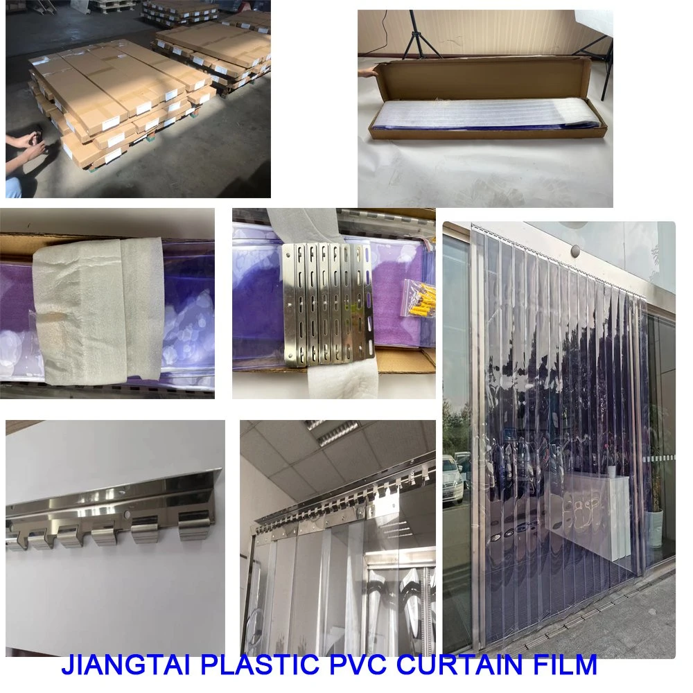 Jiangtai Plastic Flexible Soft PVC Super Clear Film for Tent Windows
