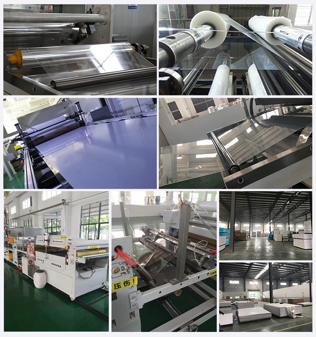 Factory Direct Sale Cut to Size Printable 0.7mm Glossy Rigid PVC Clear Plastic Sheets